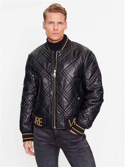 versace jeans couture herren lederjacke|versace jeans couture herren.